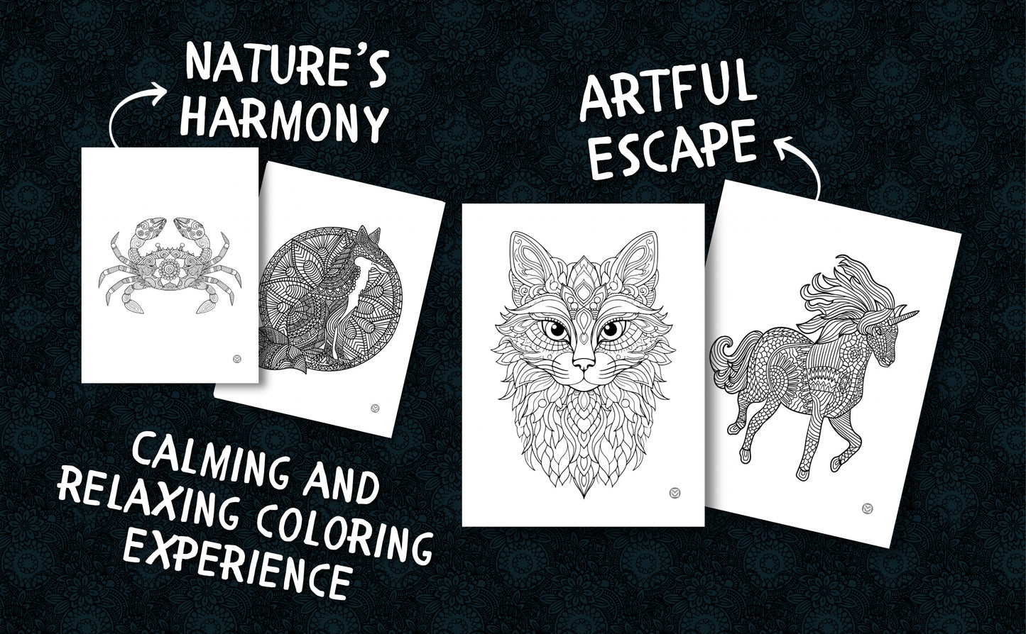 ANIMAL MANDALA - A SENSE OF CALMNESS