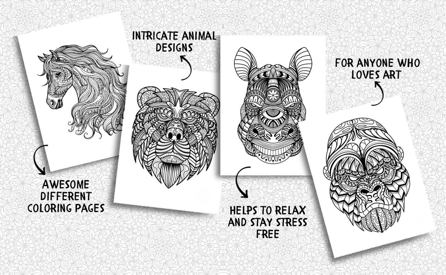 MANDALA COLOR BOOK - RELAX YOURSELF