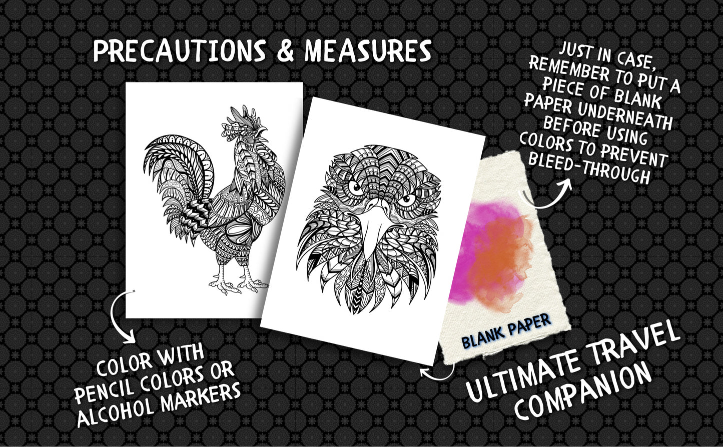 BIRDS MANDALA - RELAX YOUR MIND