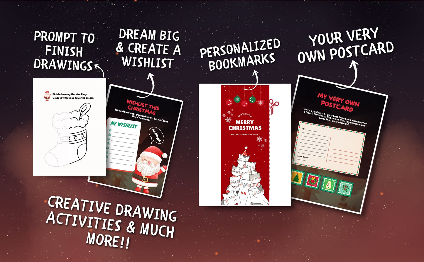 CHRISTMAS JOY ACTIVITY BOOK