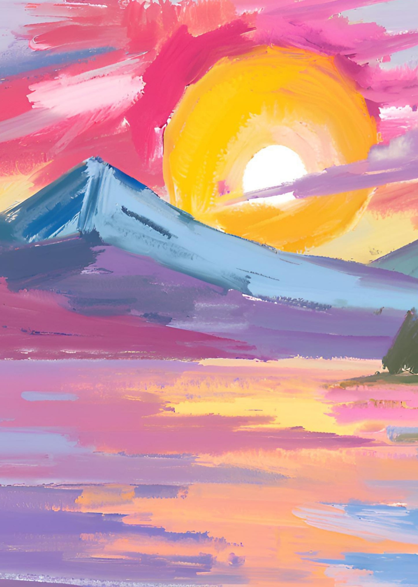 Pastel Paradise : Double-Sided Tote Bag