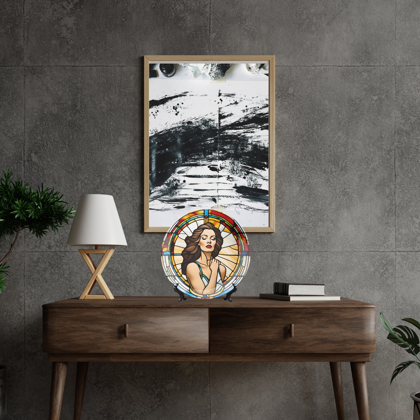 SILENT STRENGTH | CERAMIC DECOR PLATE