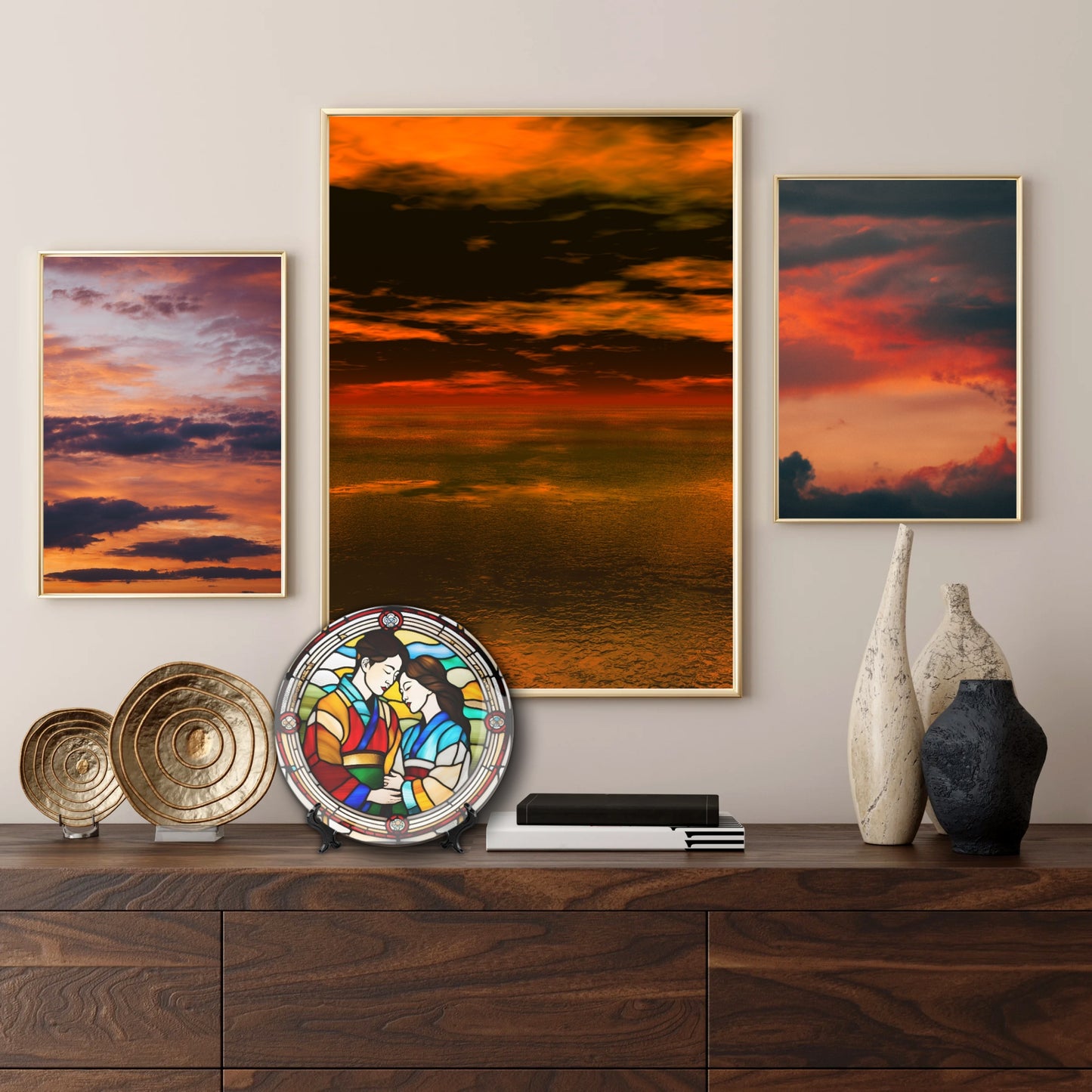 Heart-light | Ceramic Decorative Plates