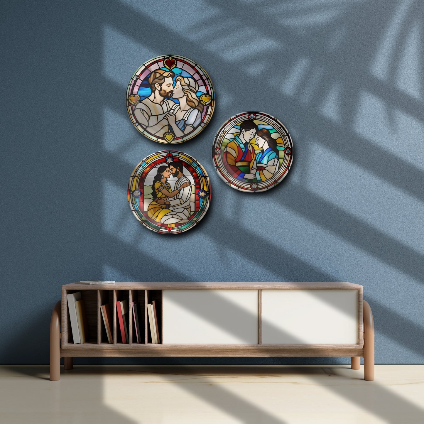 Twilight Serenade | Ceramic Decorative Plates