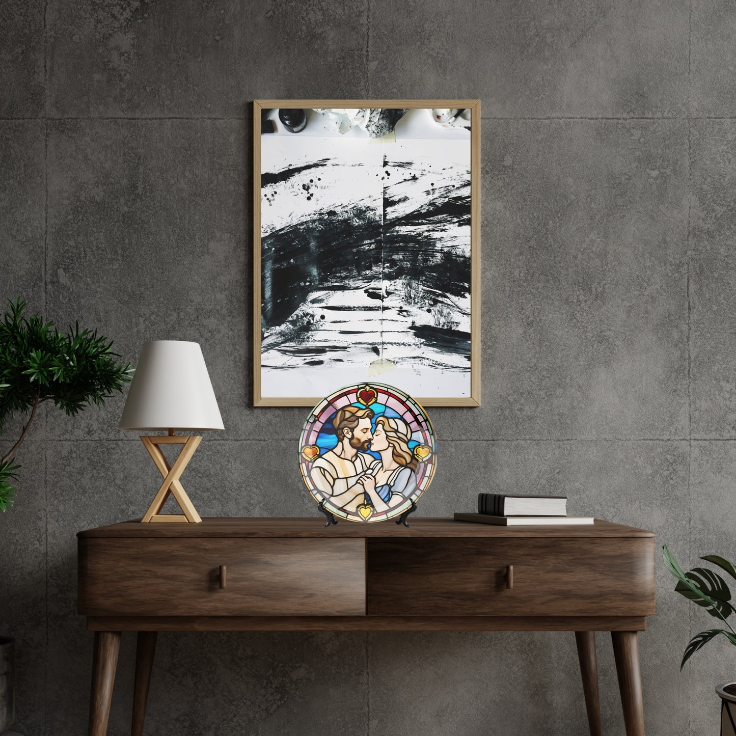 Twilight Serenade | Ceramic Decorative Plates
