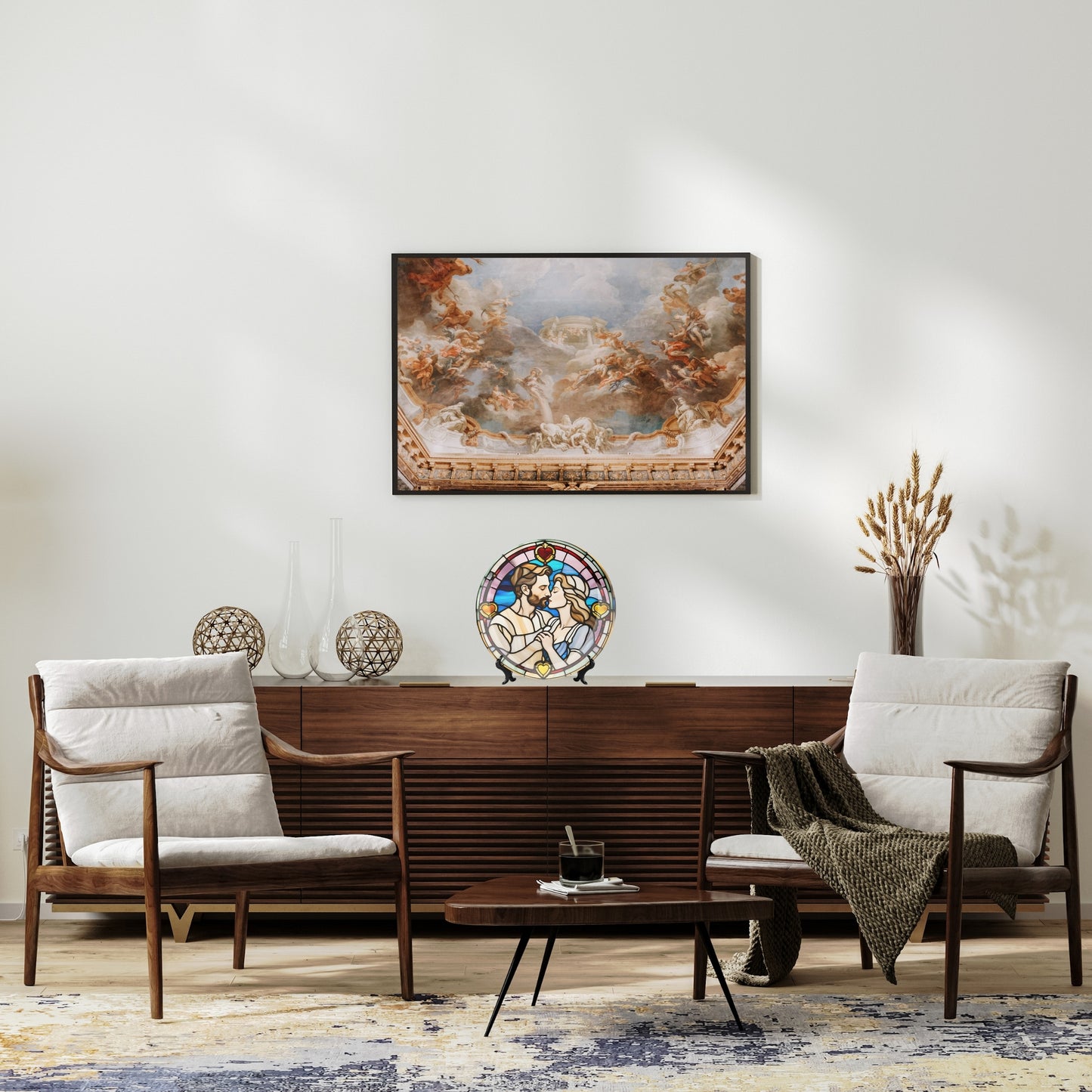 Twilight Serenade | Ceramic Decorative Plates