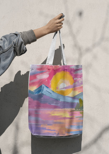 Pastel Paradise : Double-Sided Tote Bag