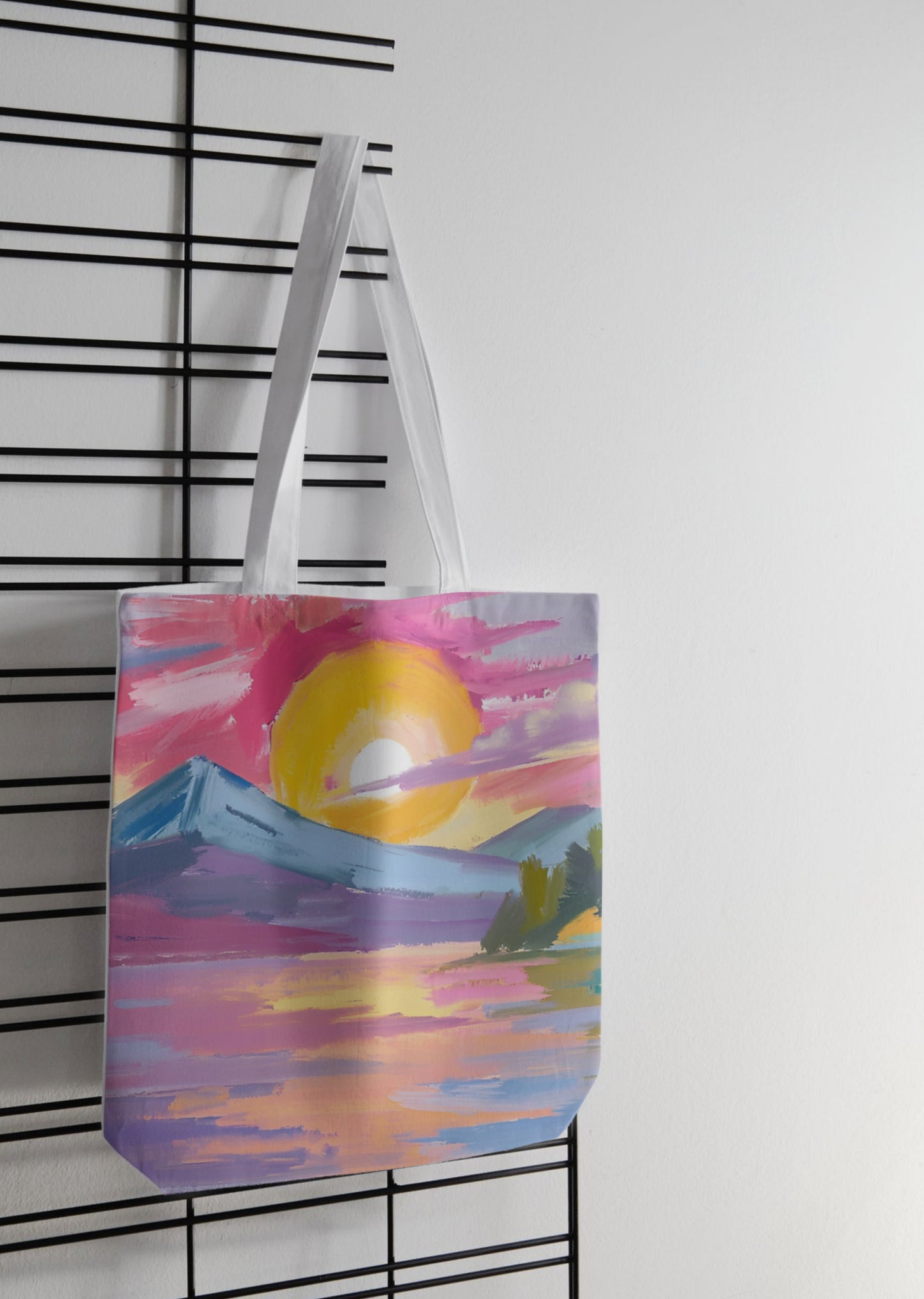 Pastel Paradise : Double-Sided Tote Bag