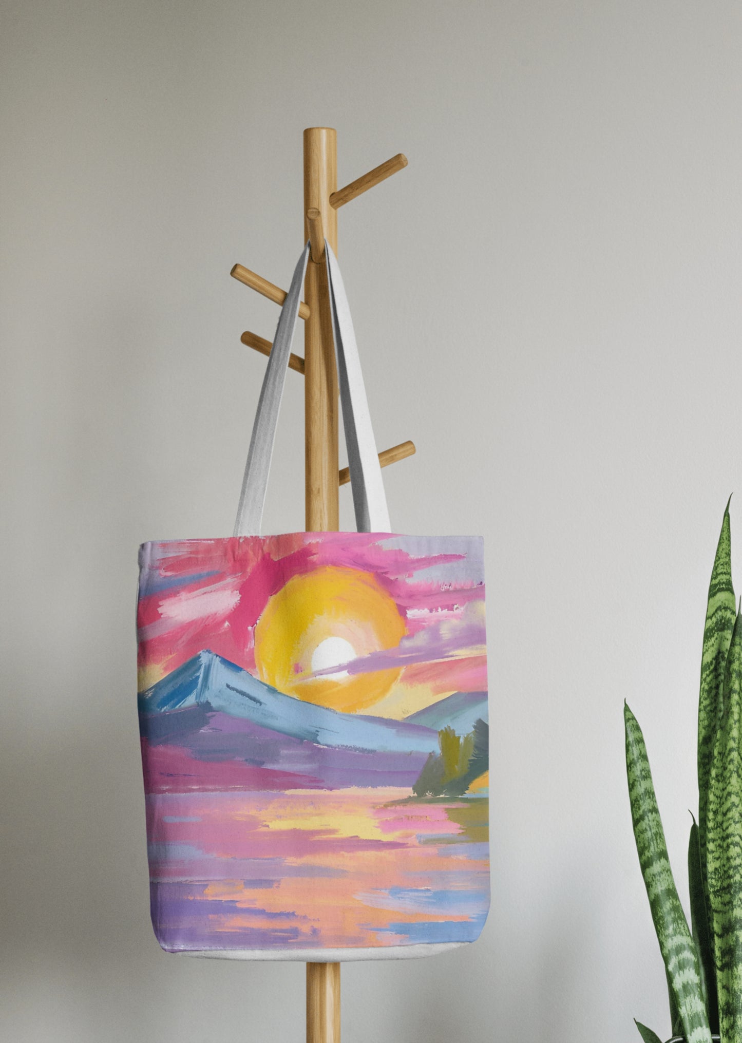 Pastel Paradise : Double-Sided Tote Bag