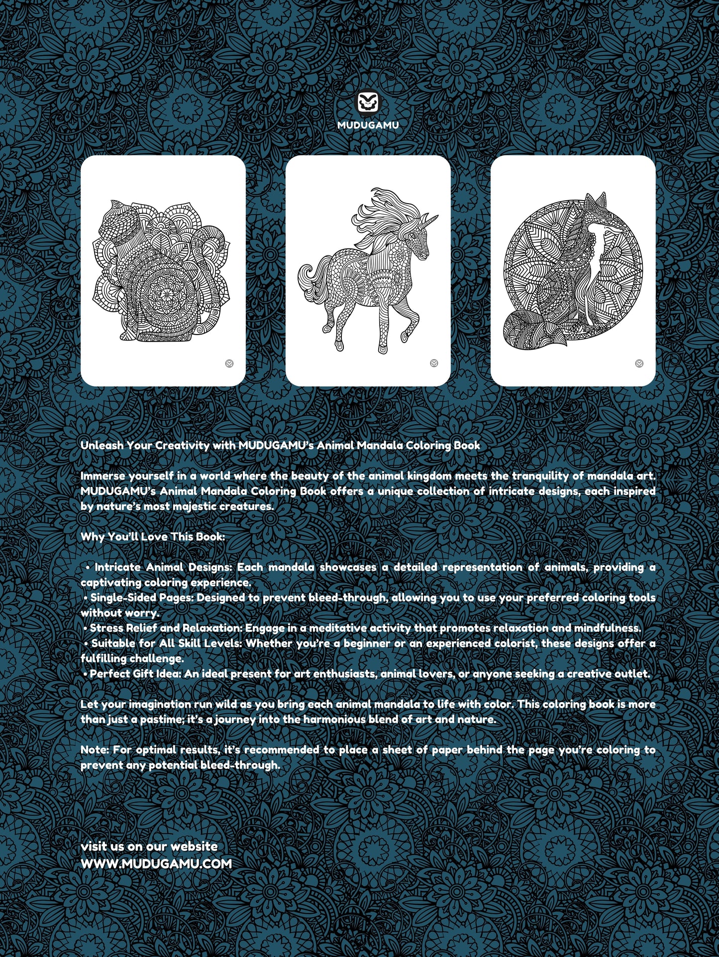 ANIMAL MANDALA - A SENSE OF CALMNESS