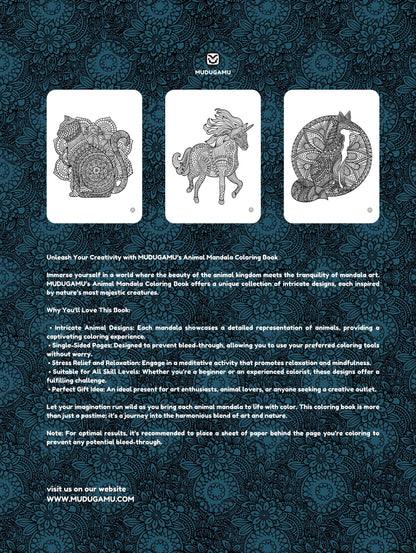 ANIMAL MANDALA - A SENSE OF CALMNESS