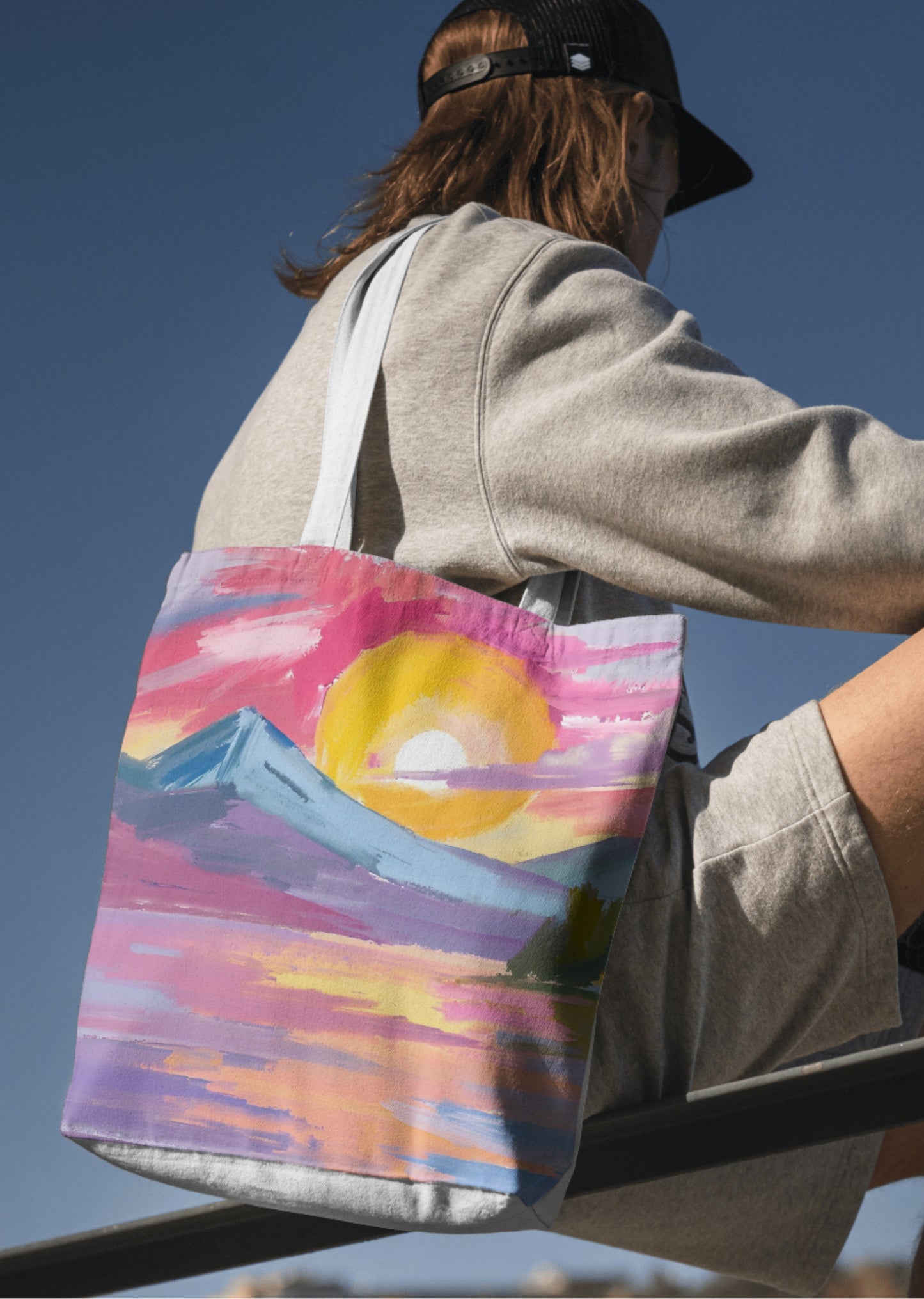 Pastel Paradise : Double-Sided Tote Bag