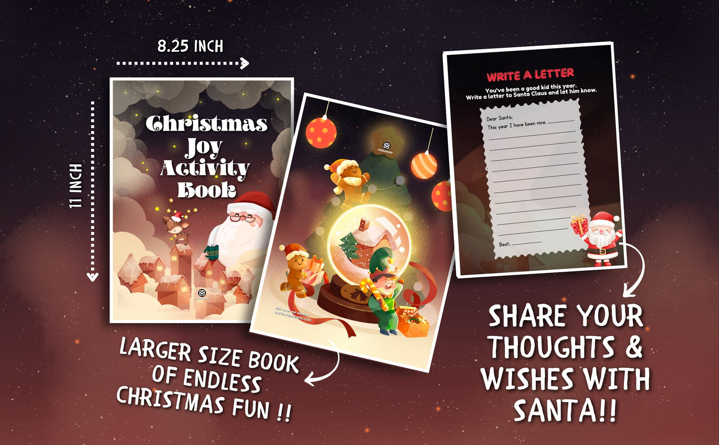 CHRISTMAS JOY ACTIVITY BOOK