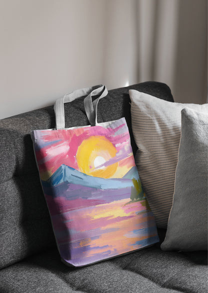 Pastel Paradise : Double-Sided Tote Bag