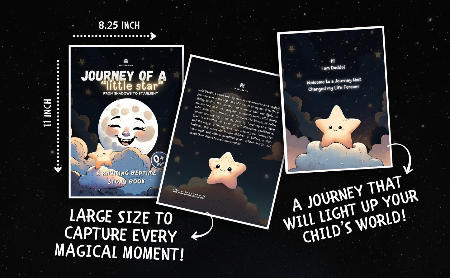 JOURNEY OF A LITTLE STAR - FROM SHADOWS TO STARLIGHT