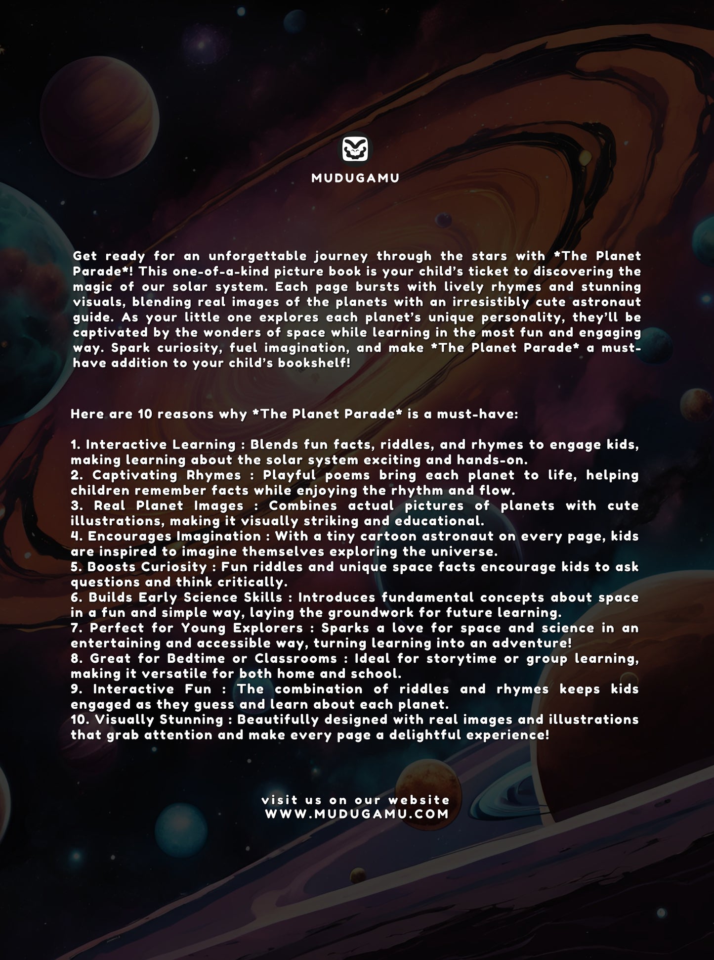 THE PLANET PARADE - A RHYMING ADVENTURE