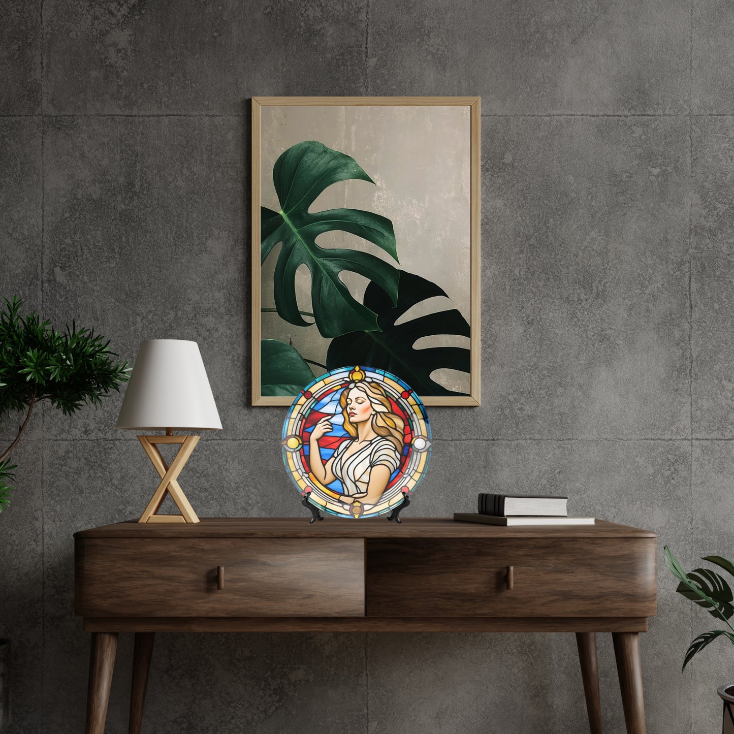 WIND OF CONFIDENCE | CERAMIC DECOR PLATE