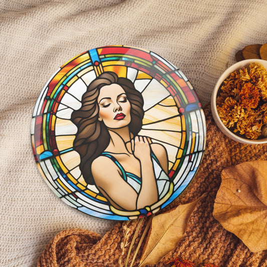 SILENT STRENGTH | CERAMIC DECOR PLATE